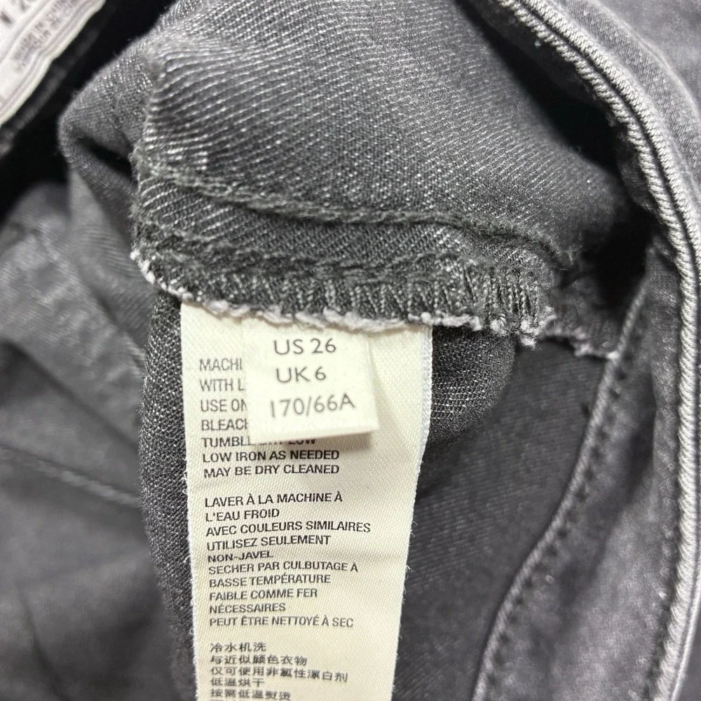 Free People Women Jeans 26 Just Float On Flare Bell Bottom Stretch‎ Raw Hem Boho
